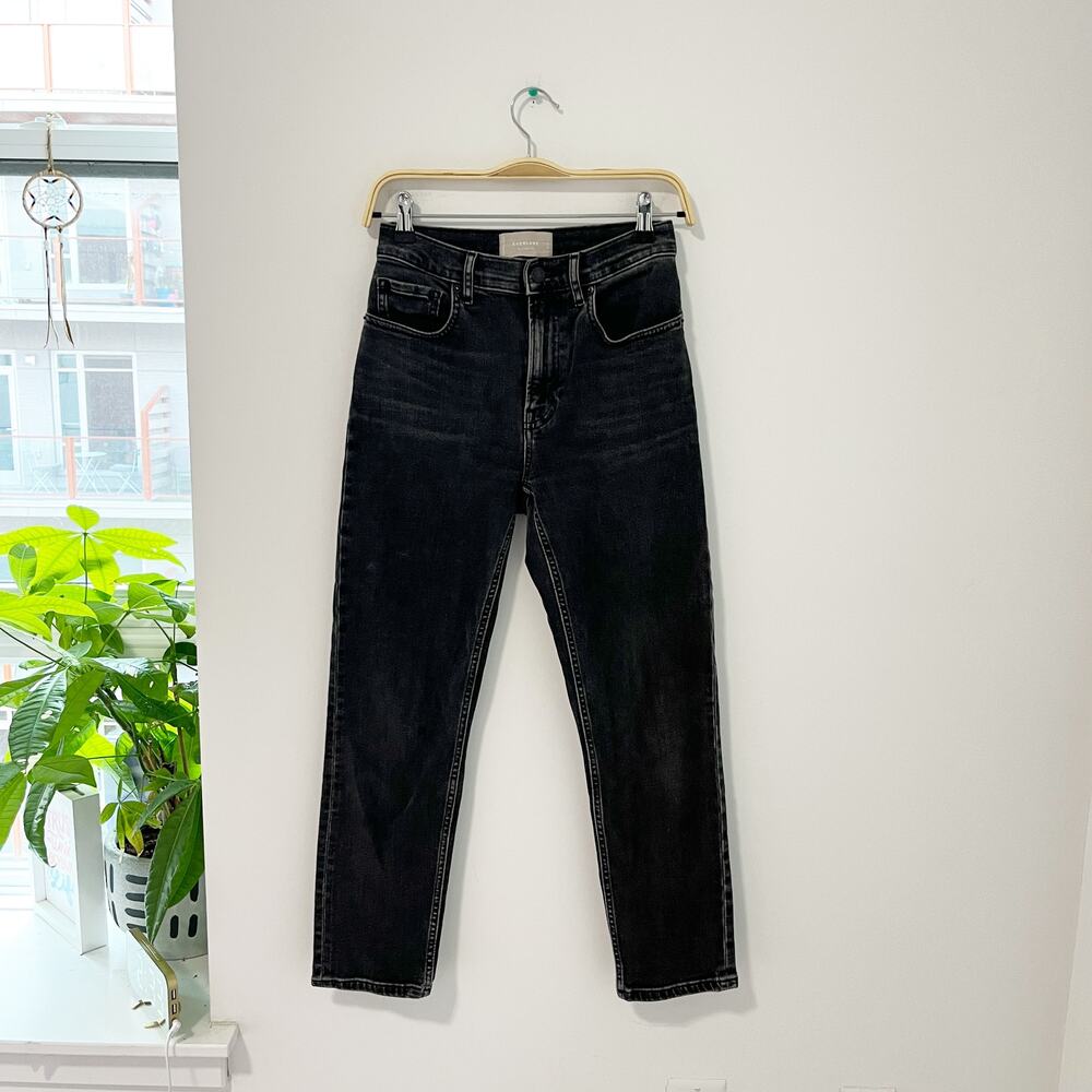 Everlane Dark Gray Skinny Crop Jeans Size 25